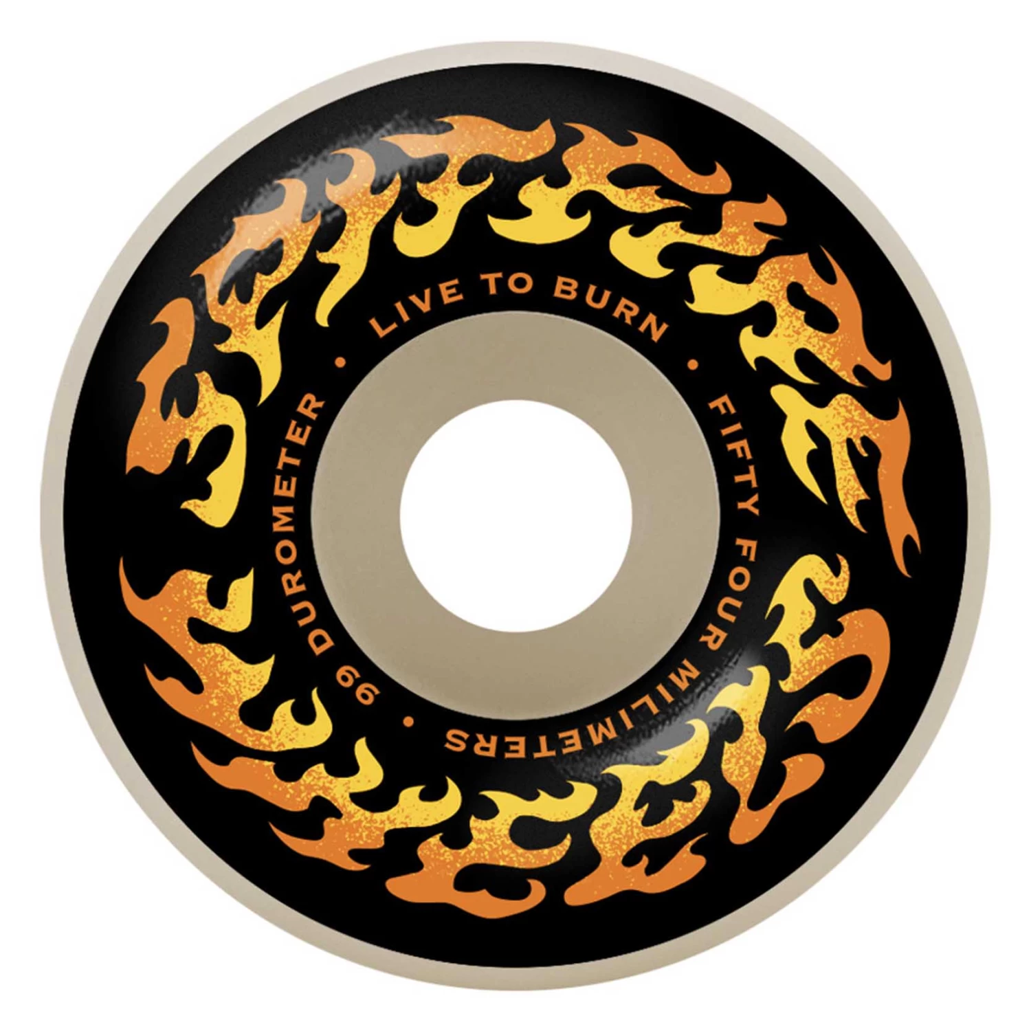Spitfire - Torched Script Classic 54MM 99D Skateboard Wheels 3 Spitfire - Torched Script Classic 54MM 99D Skateboard Wheels