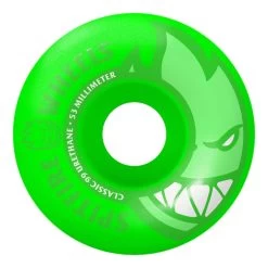 Spitfire - Neon Bighead Green 53MM 99A Skateboard Wheels