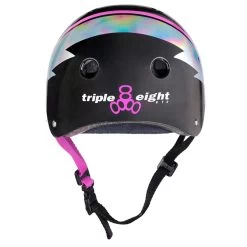 Triple 8 - Certified Sweatsaver Helmet Hologram -Famous Skate Shop triple 8 certified helmet hologram back