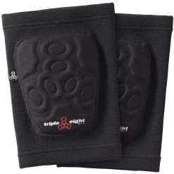 Triple 8 - Covert Knee Pads Black -Famous Skate Shop triple 8 covert knee pads black 2