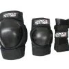 Urban Skater - Tri Pack Pad Set Black -Famous Skate Shop urban skater pad set black