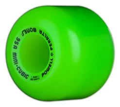 Powell Peralta - Mini Cubic Green 64MM 95A Skateboard Wheels