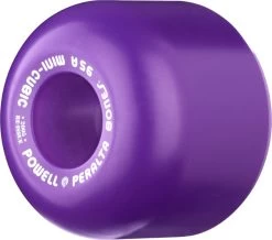 Powell Peralta - Mini Cubic Purple 64MM 95A Skateboard Wheels