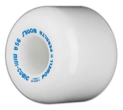 Powell Peralta - Mini Cubic White 64MM 95A Skateboard Wheels