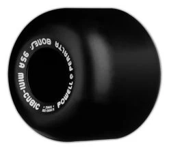 Powell Peralta - Mini Cubic Black 64MM 95A Skateboard Wheels