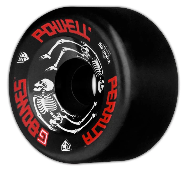 Powell Peralta - G Bones Black 64MM 97A Skateboard Wheels 3 Powell Peralta - G Bones Black 64MM 97A Skateboard Wheels