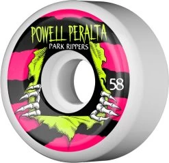 Powell Peralta - Park Ripper 58MM 104A PF Skateboard Wheels